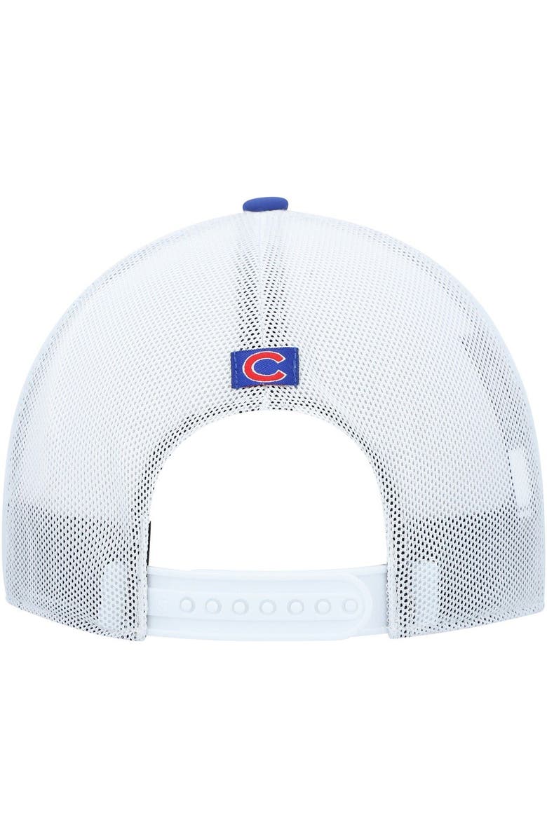 '47 Men's '47 Royal/White Chicago Cubs Spring Training Burgess Trucker Adjustable Hat, Alternate, color, Royal