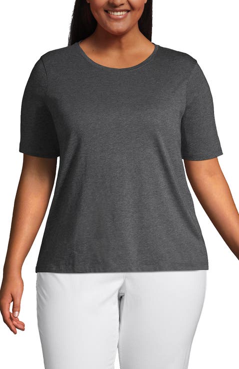 Relaxed Supima Cotton Crew Neck T-Shirt