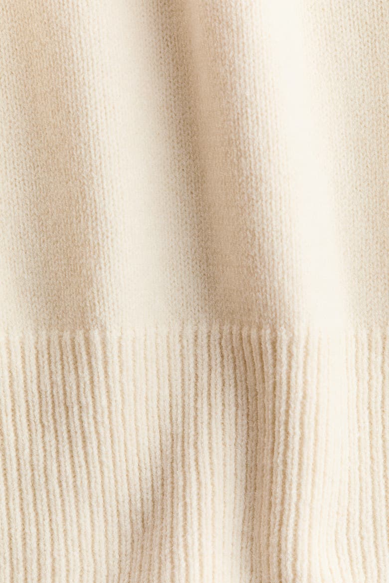 Fine-Knit Polo Shirt, Alternate, color, Cream