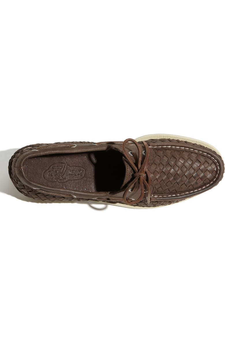 ZZDNU SPERRY TOP-SIDER<sup>®</sup> Sperry Top-Sider<sup>®</sup> 'Authentic Original' Woven Boat Shoe, Alternate, color,