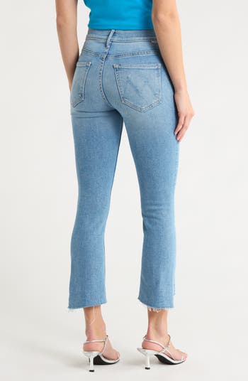 The Insider Crop Step Fray Hem Jeans