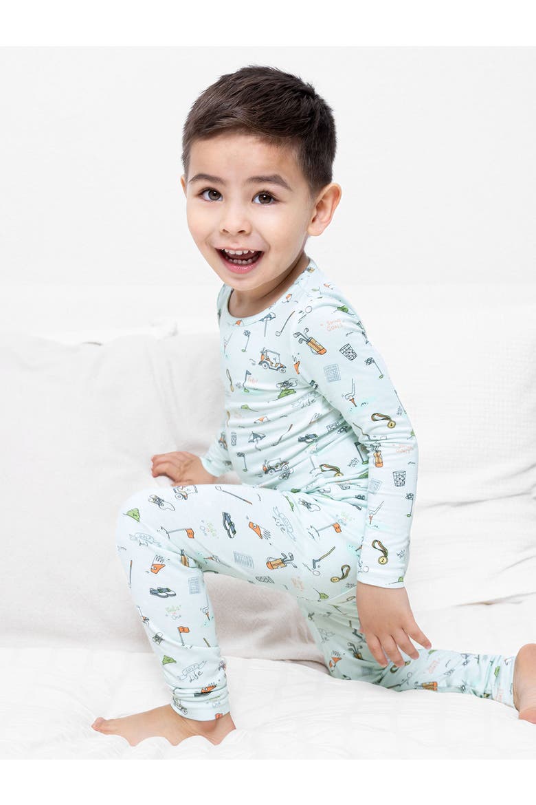 Kids' Golf Set of 2 Piece Pajamas, Alternate, color, Golf