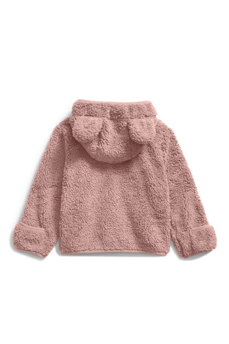 Campshire Ears Fleece Zip Hoodie, Alternate, color, PINK MOSS