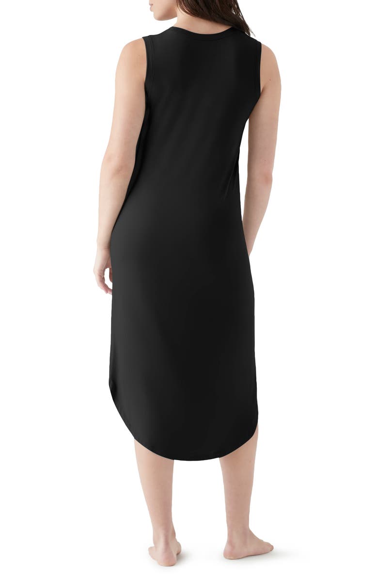 True & Co Any Wear Sleeveless T-Shirt Dress, Alternate, color, 
