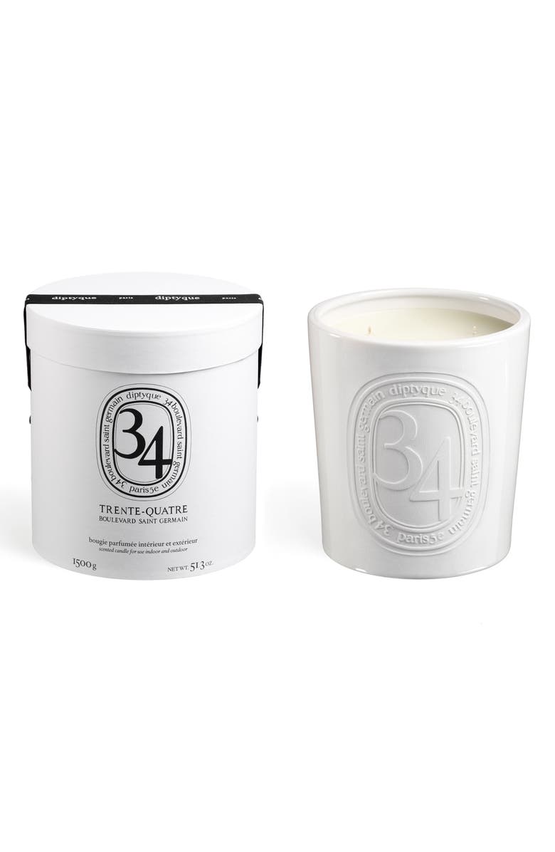 Diptyque 34 Boulevard Saint Germain Scented Candle, Alternate, color, 