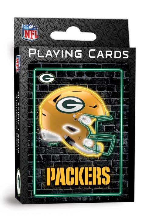 Green Bay Packers Neon Playing Cards