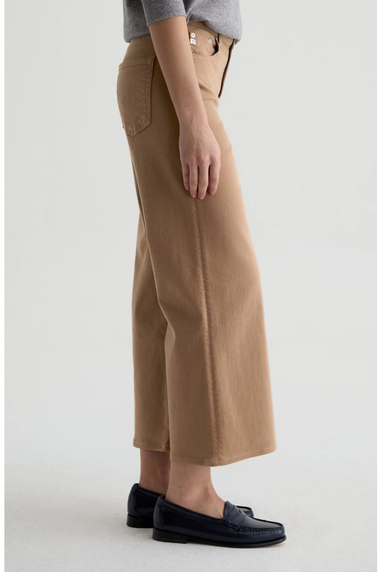 Saige Mid Rise Ankle Wide Leg Jeans, Alternate, color, MELANGE STONE