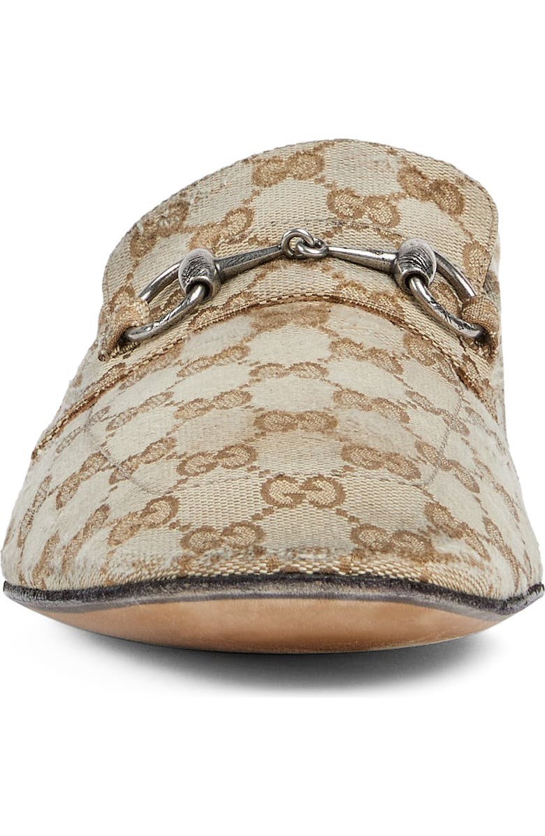 Gucci Edgar Horsebit GG Canvas Convertible Loafer, Alternate, color, Rope