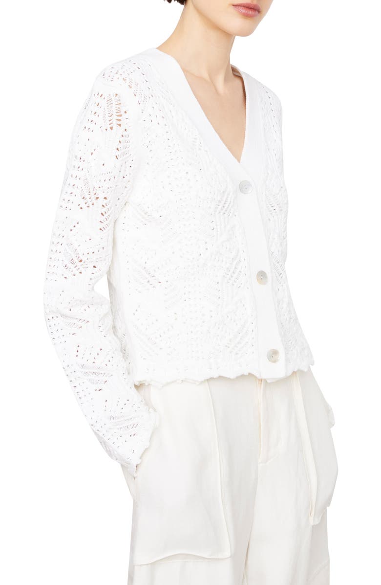 Vince Open Stitch Cardigan, Alternate, color, 