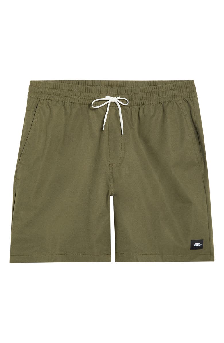 Vans Range Relaxed Water Resistant Sport Shorts, Main, color, Mossy Olive