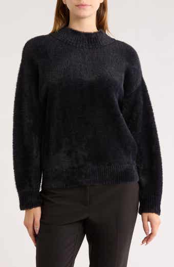 AREA STARS Freda Faux Fur Sweater