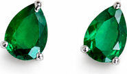Zuvan Teardrop Stud Earrings