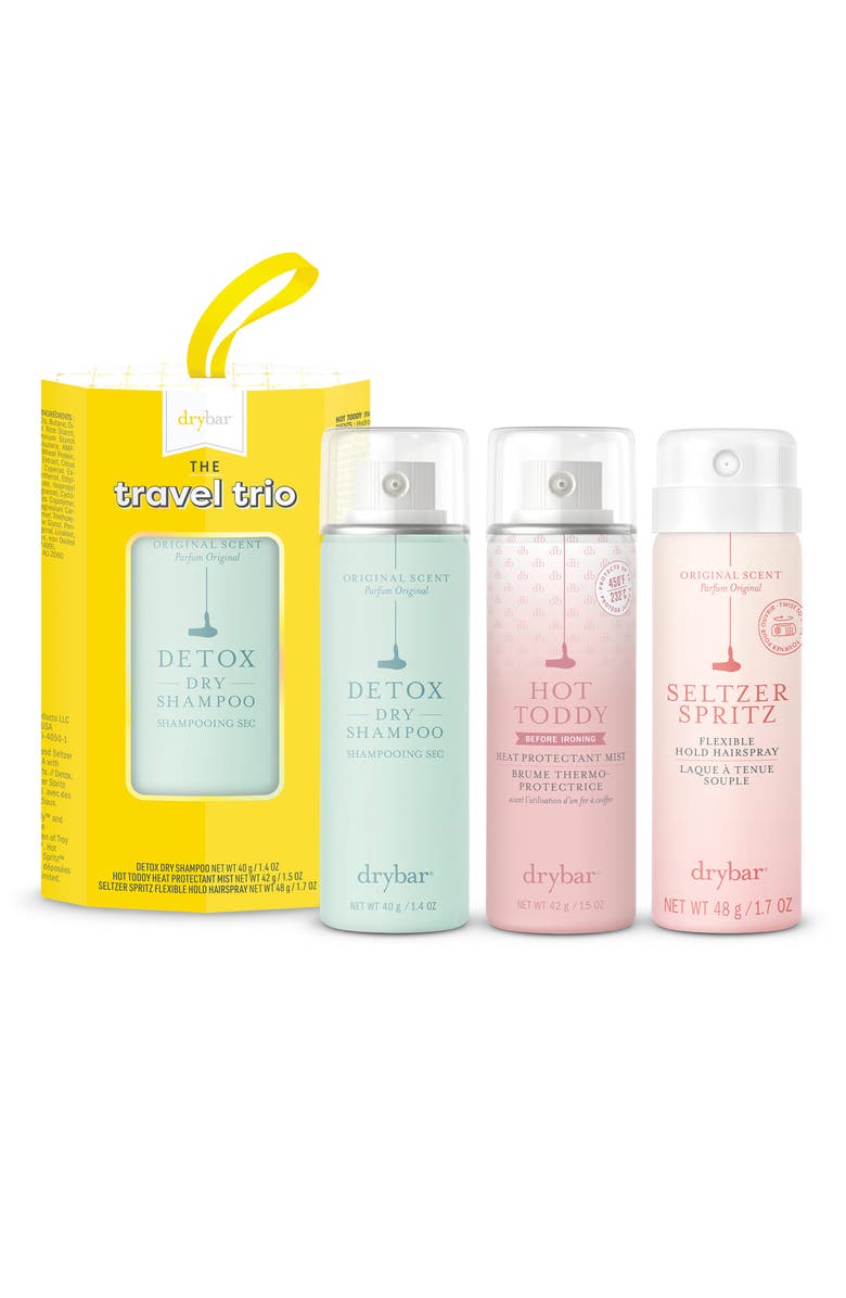 Drybar The Travel Trio Set $45 Value, Main, color, 