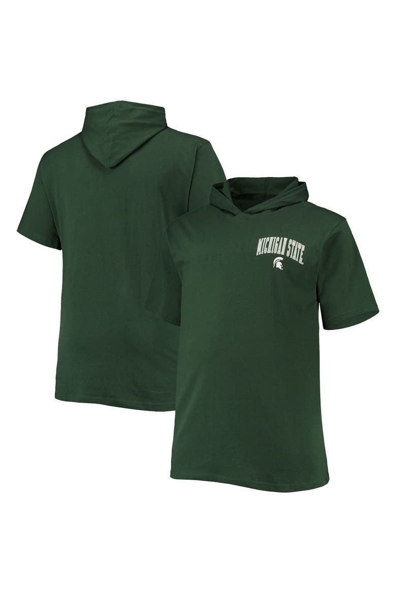 Men's Green Michigan State Spartans Big & Tall Team Hoodie T-Shirt, Alternate, color, Green