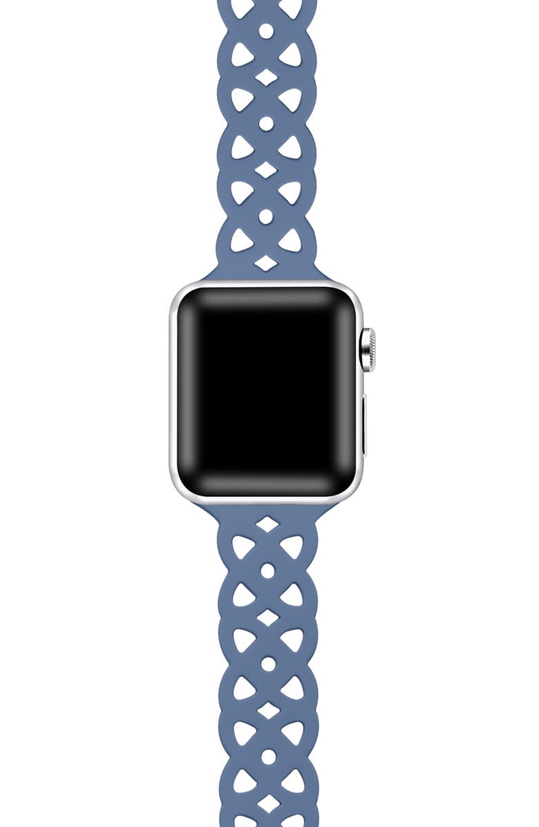 The Posh Tech Lace Silicone Apple Watch<sup>®</sup> Watchband, Alternate, color, 