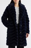 Bernardo Faux Fur Coat