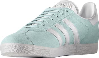 adidas gazelle silver green womens Adidas Originals main image 0