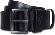 AllSaints Distressed Milled Leather Belt