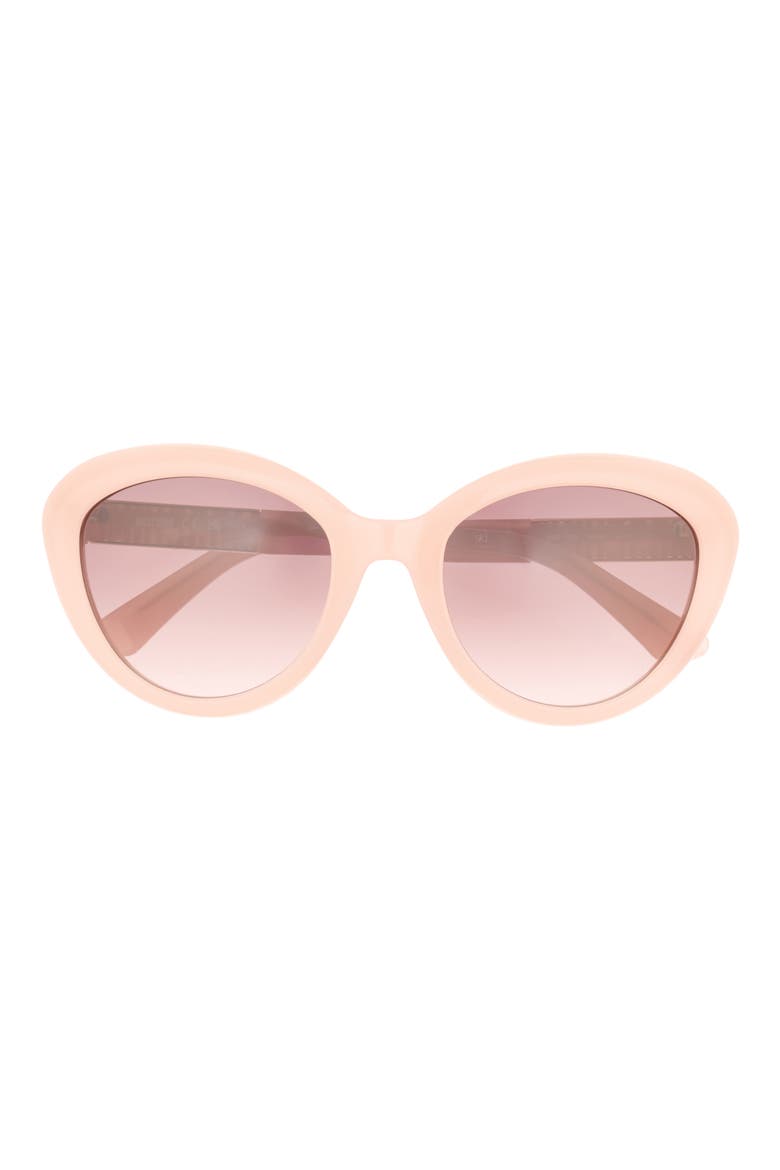 54mm Cat Eye Sunglasses, Main, color, PINK