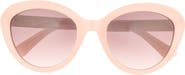 Moschino 54mm Cat Eye Sunglasses