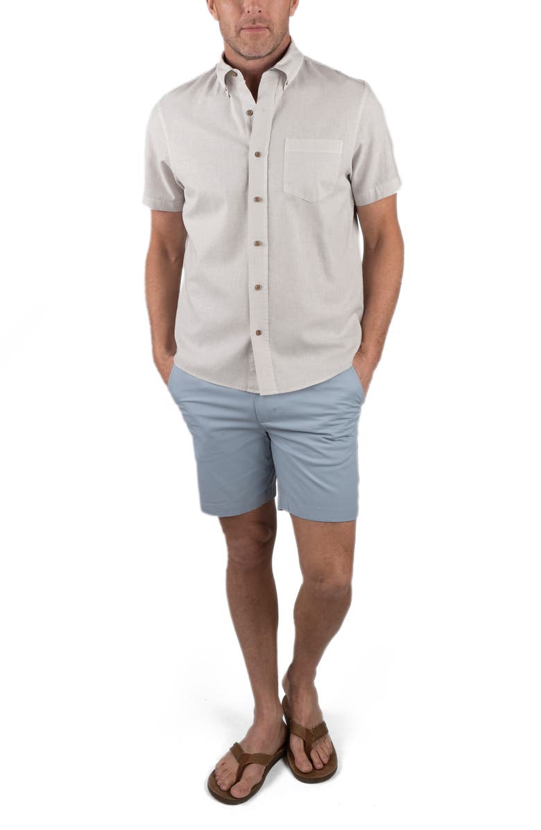 Tailor Vintage Puretec Linen Cotton Button-Up Shirt, Alternate, color,