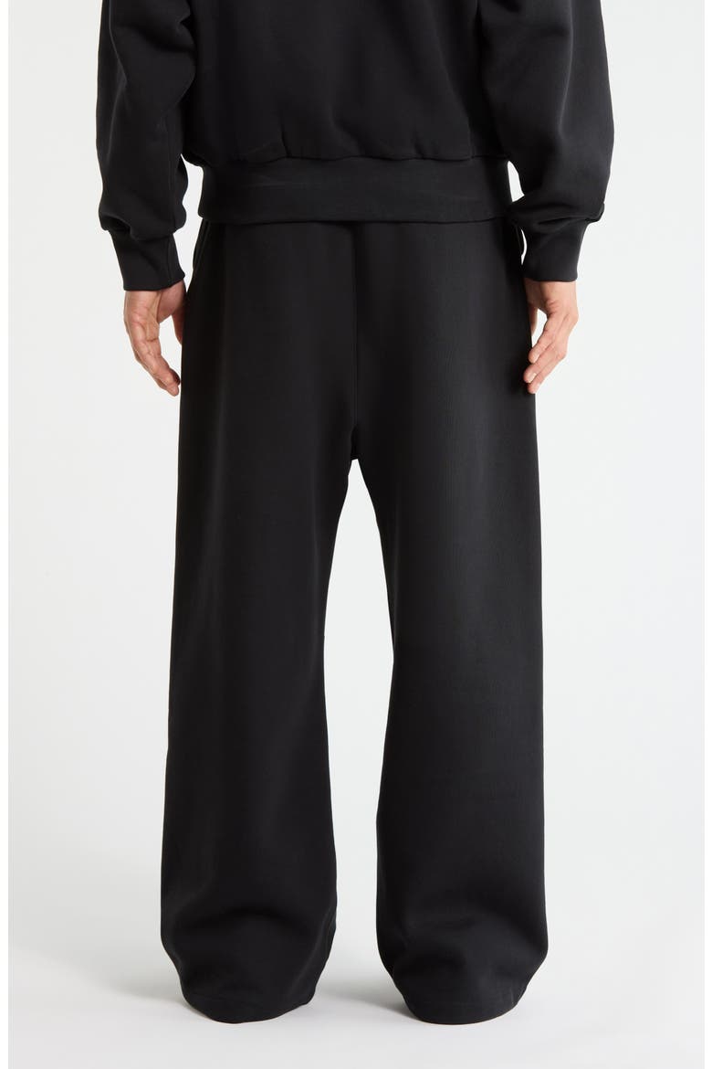 Lounge Core Fleece Wide Leg Sweatpants, Alternate, color, VINTAGE BLACK