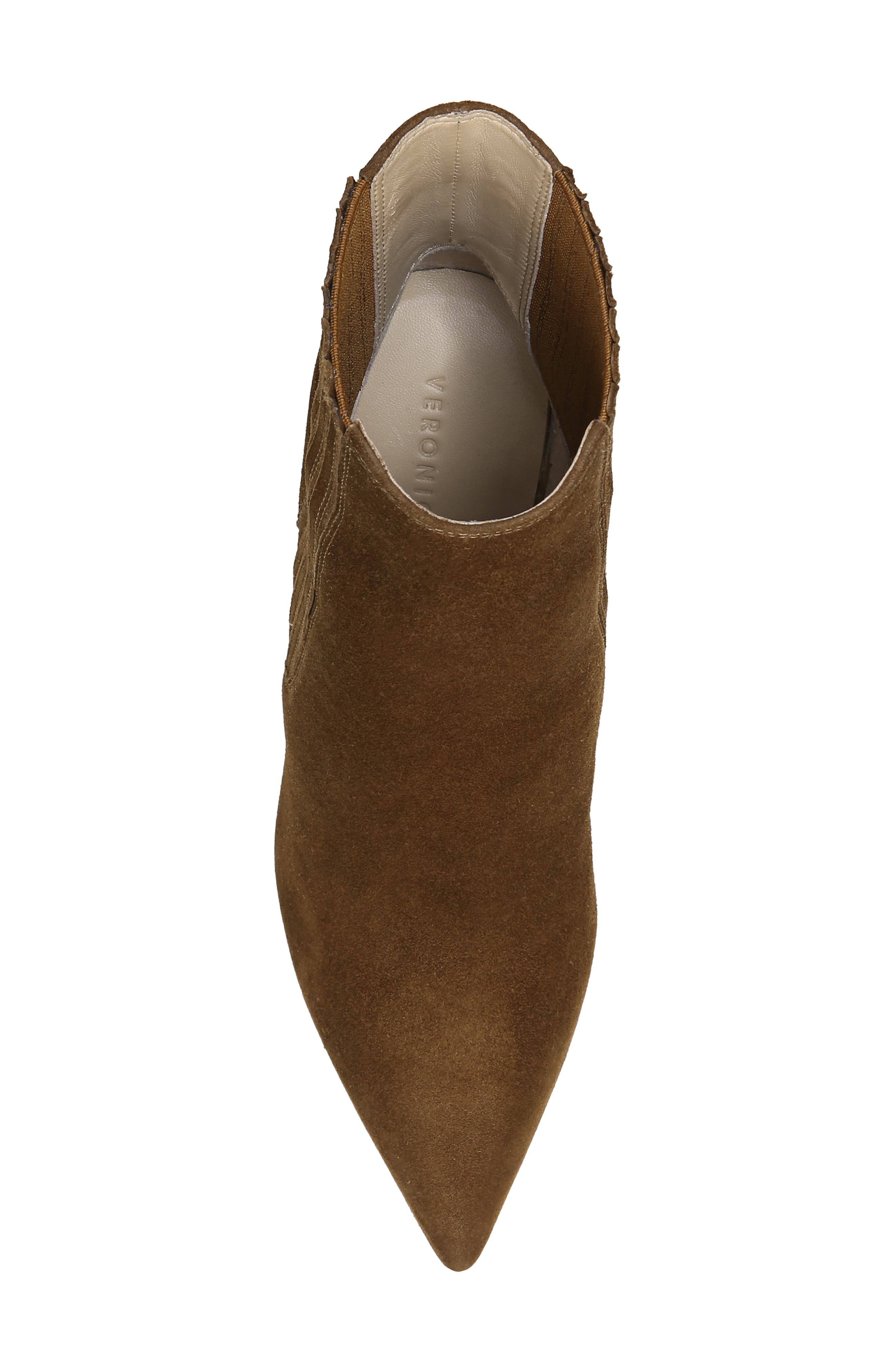 Veronica Beard Lisa 95mm Bootie, Alternate, color, Chestnut