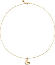 Monica Vinader Heart Pendant Necklace