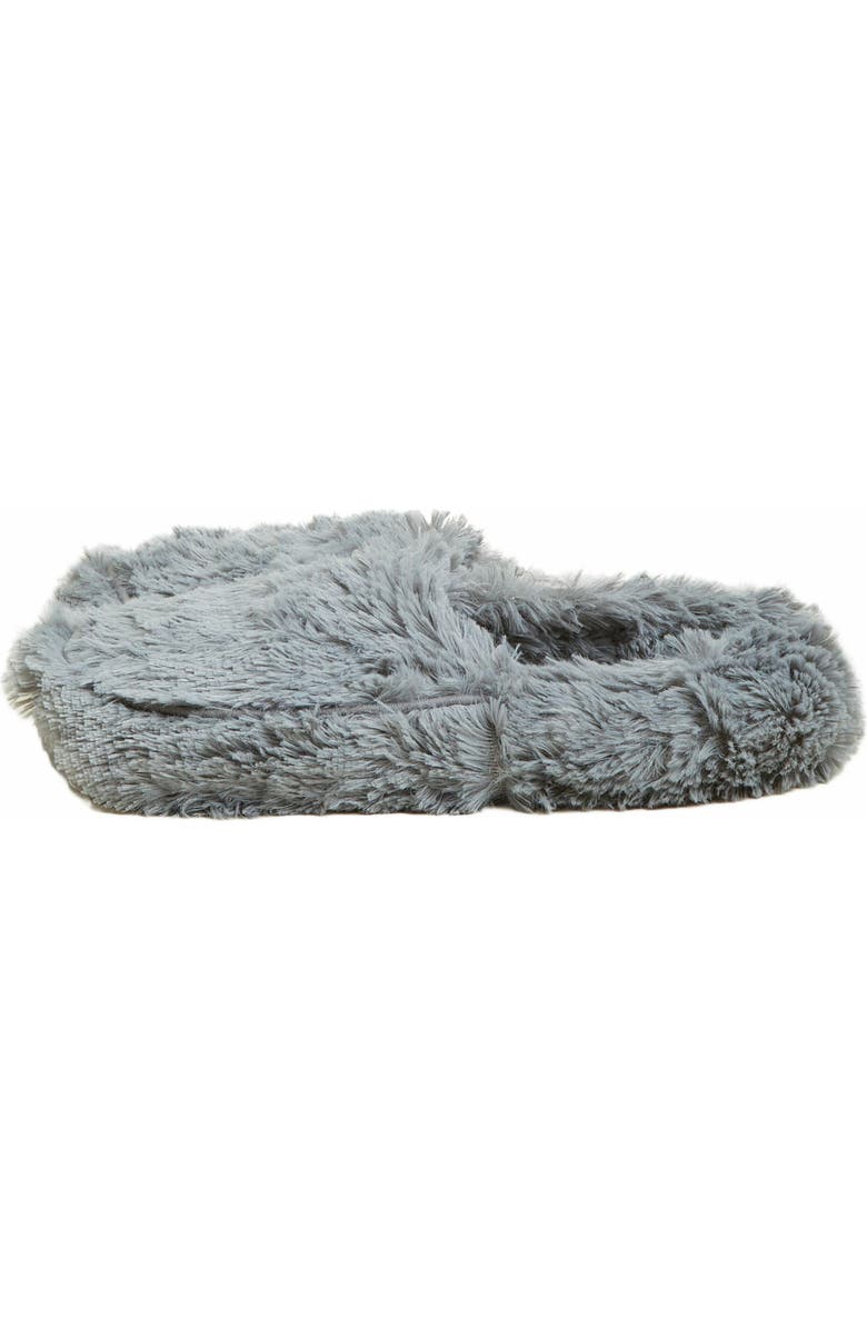 Warmies Plush Slippers, Main, color, Gray