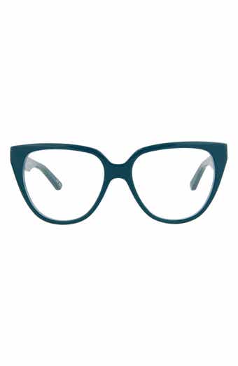 Balenciaga 53mm Cat Eye Optical Glasses