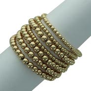 OLIVIA WELLES Larea Beaded Wrap Bracelet