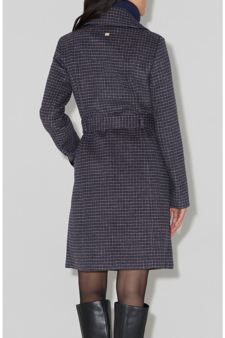 Fabianne Double Breasted Wool Blend Coat, Alternate, color, ANTIQUE ROSE