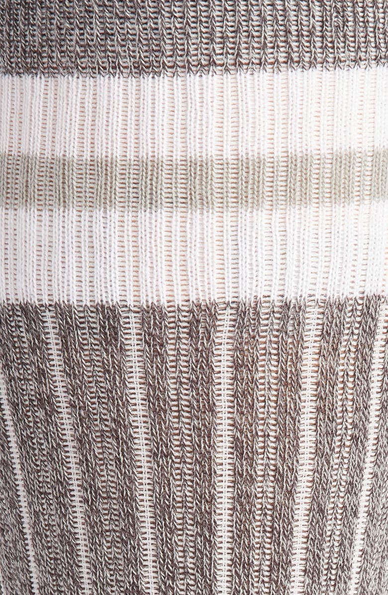 UGG<sup>®</sup> Noel 3-Stripe Crew Socks, Alternate, color,