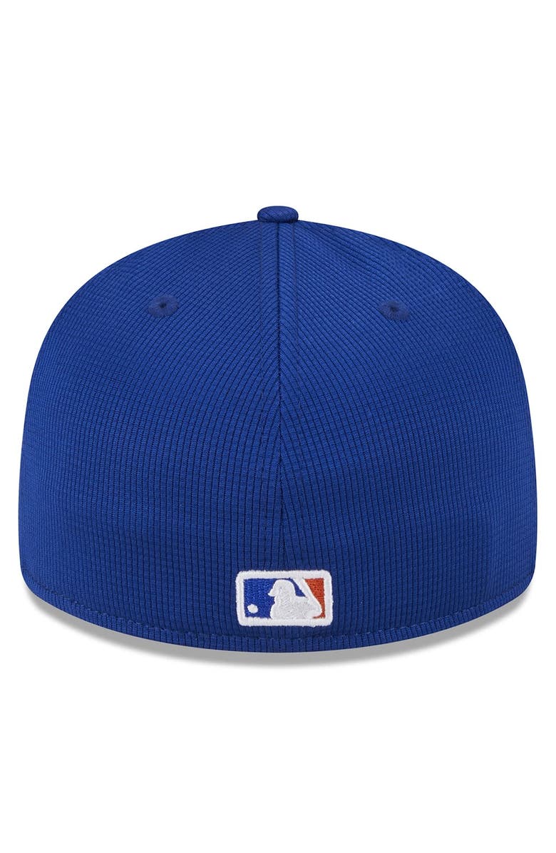 New Era Men's New Era White New York Mets 2024 Batting Practice Low Profile 59FIFTY Fitted Hat, Alternate, color,