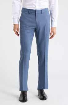 Kenneth Cole Reaction Flat Front Slim Fit Pants