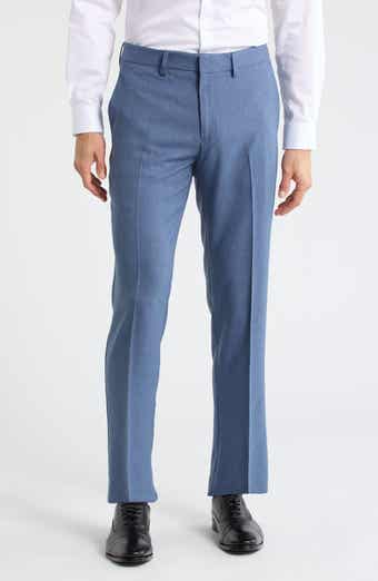 Kenneth Cole Reaction Flat Front Slim Fit Pants