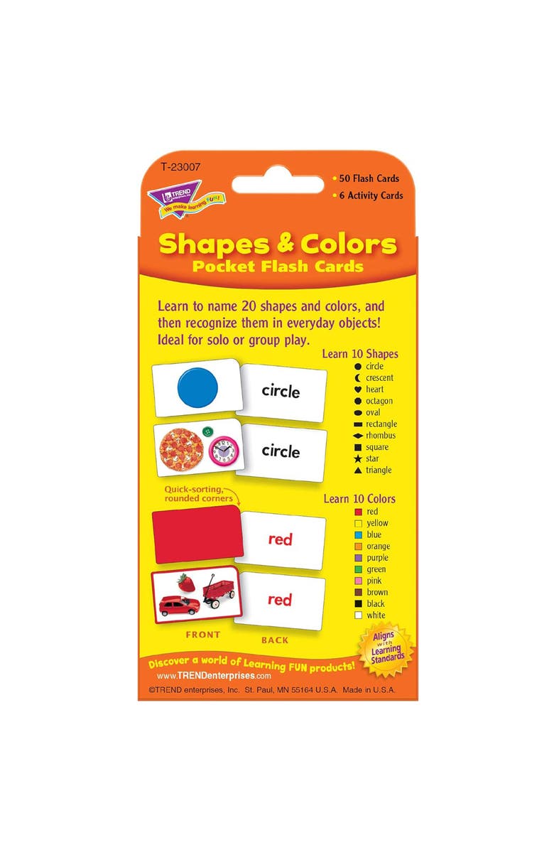 TREND enterprises, Inc. Shapes 
Colors Learn 
Play Bundle, Alternate, color, Multicolored