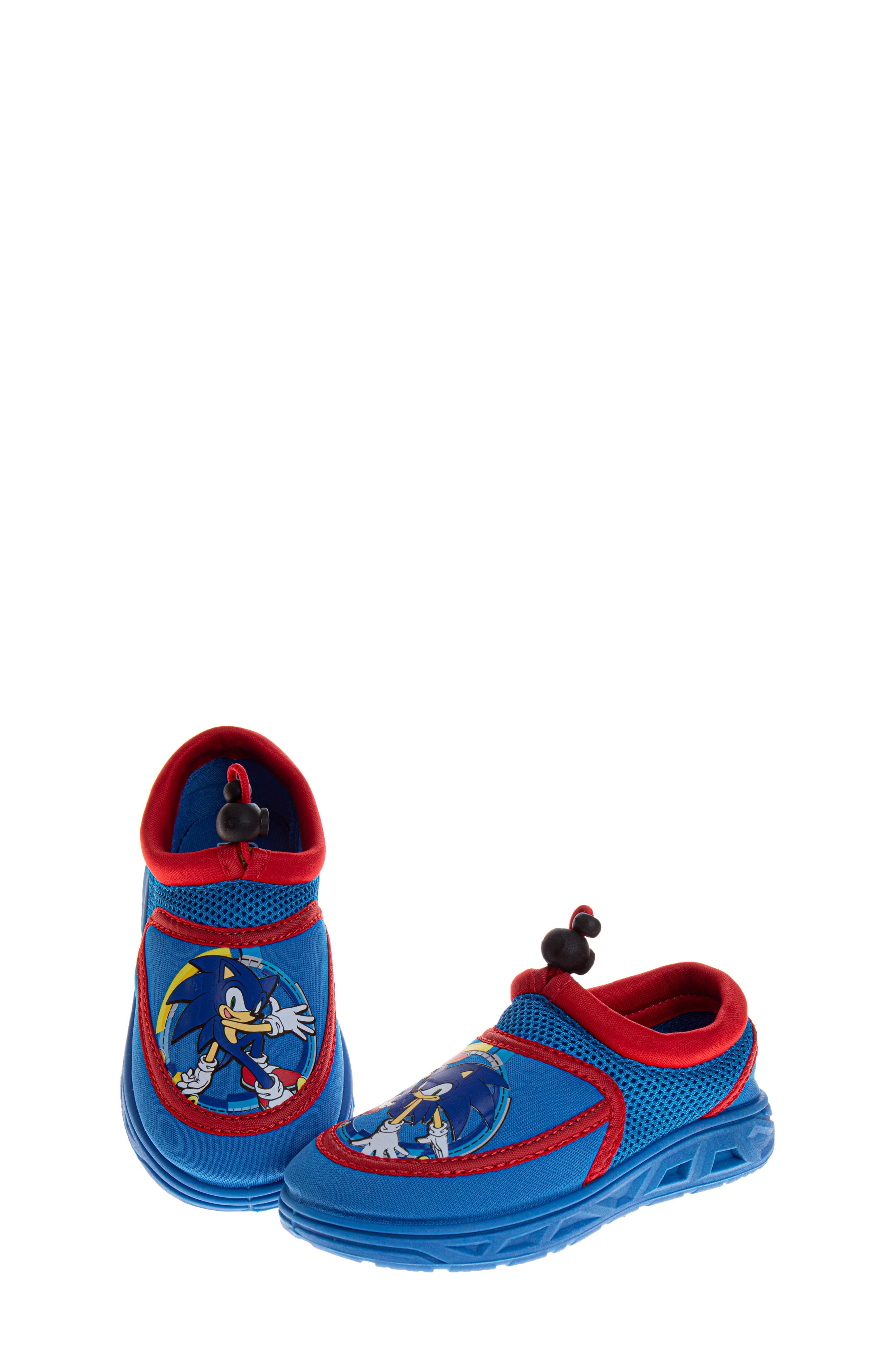 JOSMO Kids' Sonic the Hedgehog Water Shoe, Alternate, color, 
