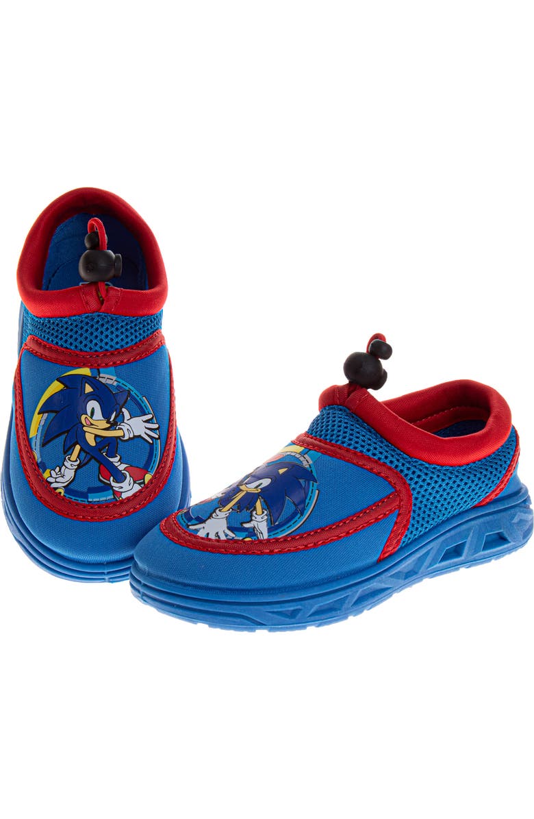 JOSMO Kids' Sonic the Hedgehog Water Shoe, Alternate, color,