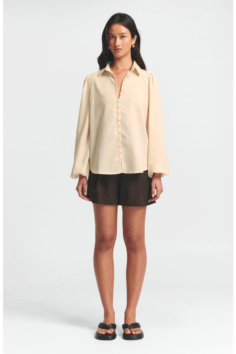 Pico Blouse, Alternate, color, Neutral