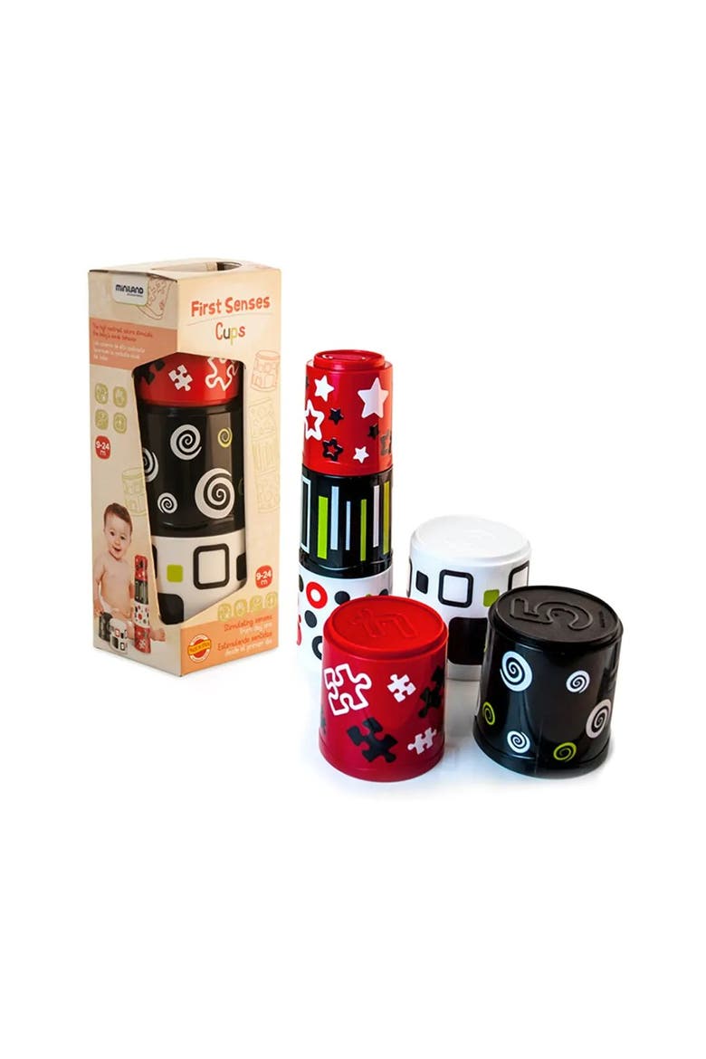 First Senses Cups, Main, color, Red Multi