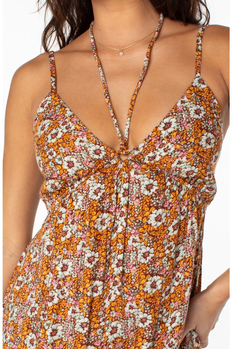 Sunshine Crush Floral Midi Dress, Alternate, color, LILAS DESERT DITSY