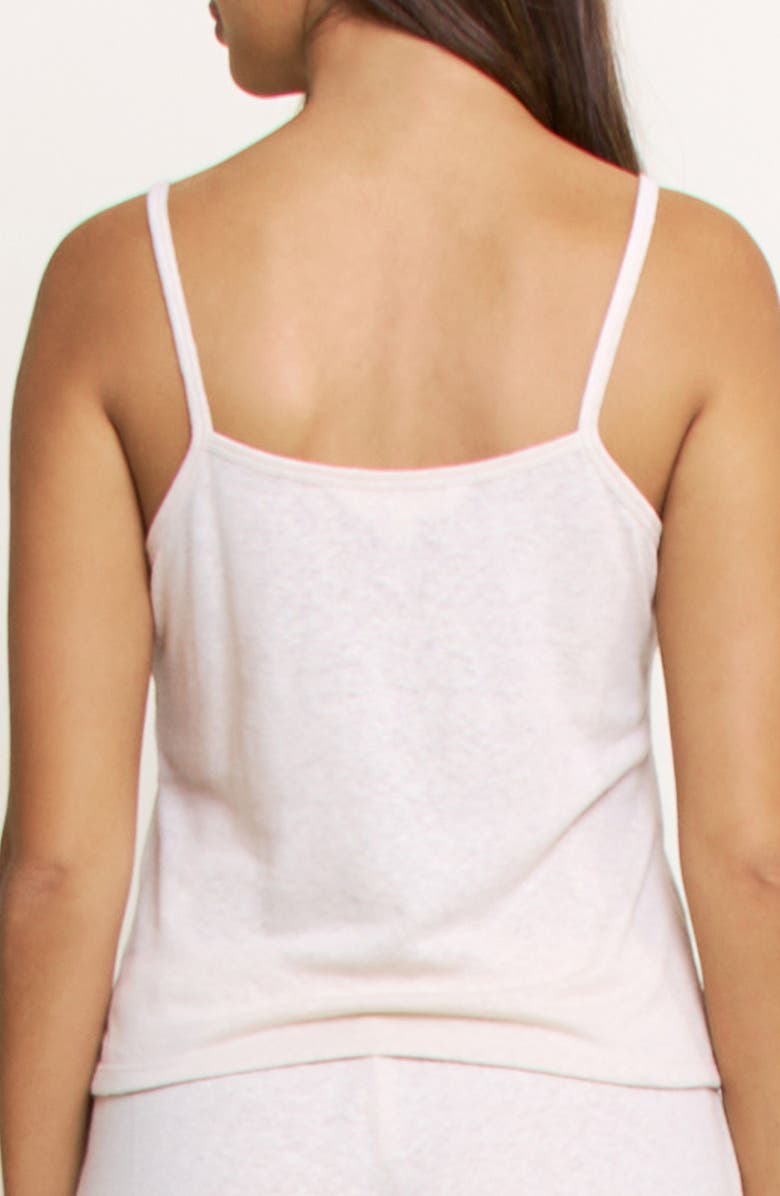 Honeydew Sunbeam Linen Blend Pajama Camisole, Alternate, color, Dust