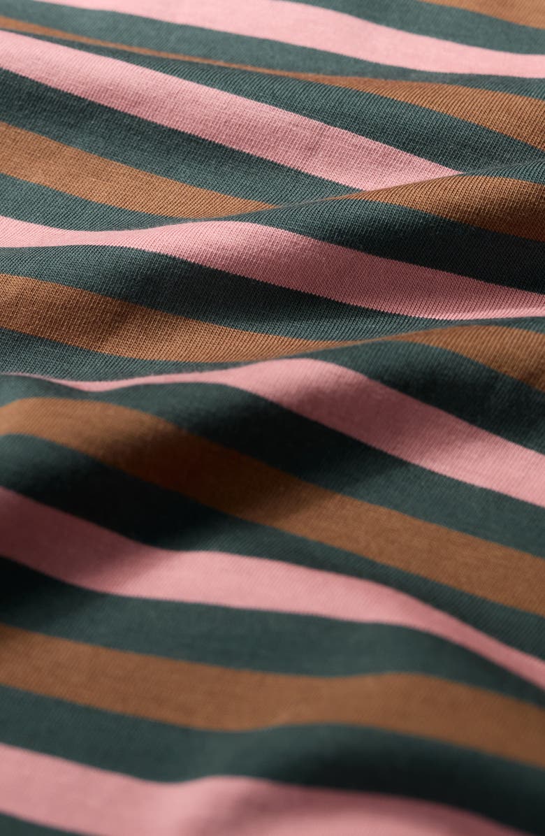 Seasalt Cornwall Sailor Stripe Organic Cotton Top, Alternate, color, Duet Mini Cornish Coppice