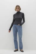 NAKED CASHMERE Rumer Fitted Cashmere Turtleneck