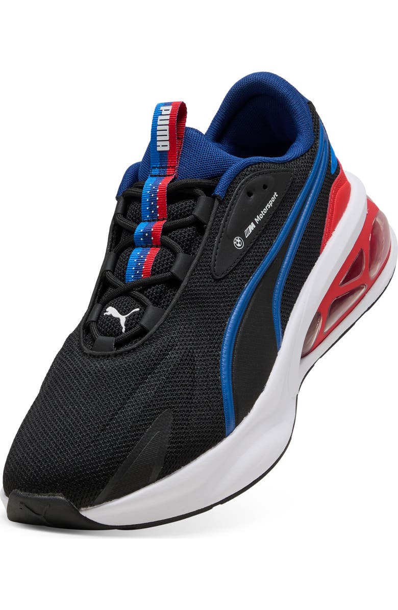 PUMA x BMW MMS Solar Sneaker, Alternate, color, Puma Black/ Pop Red/ White