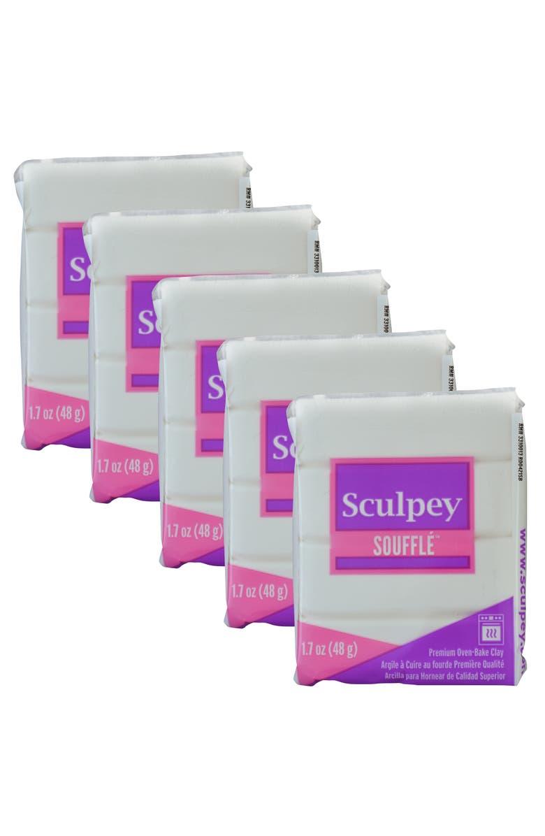 Souffle Polymer Oven Bake Clay, Main, color, Multicolored