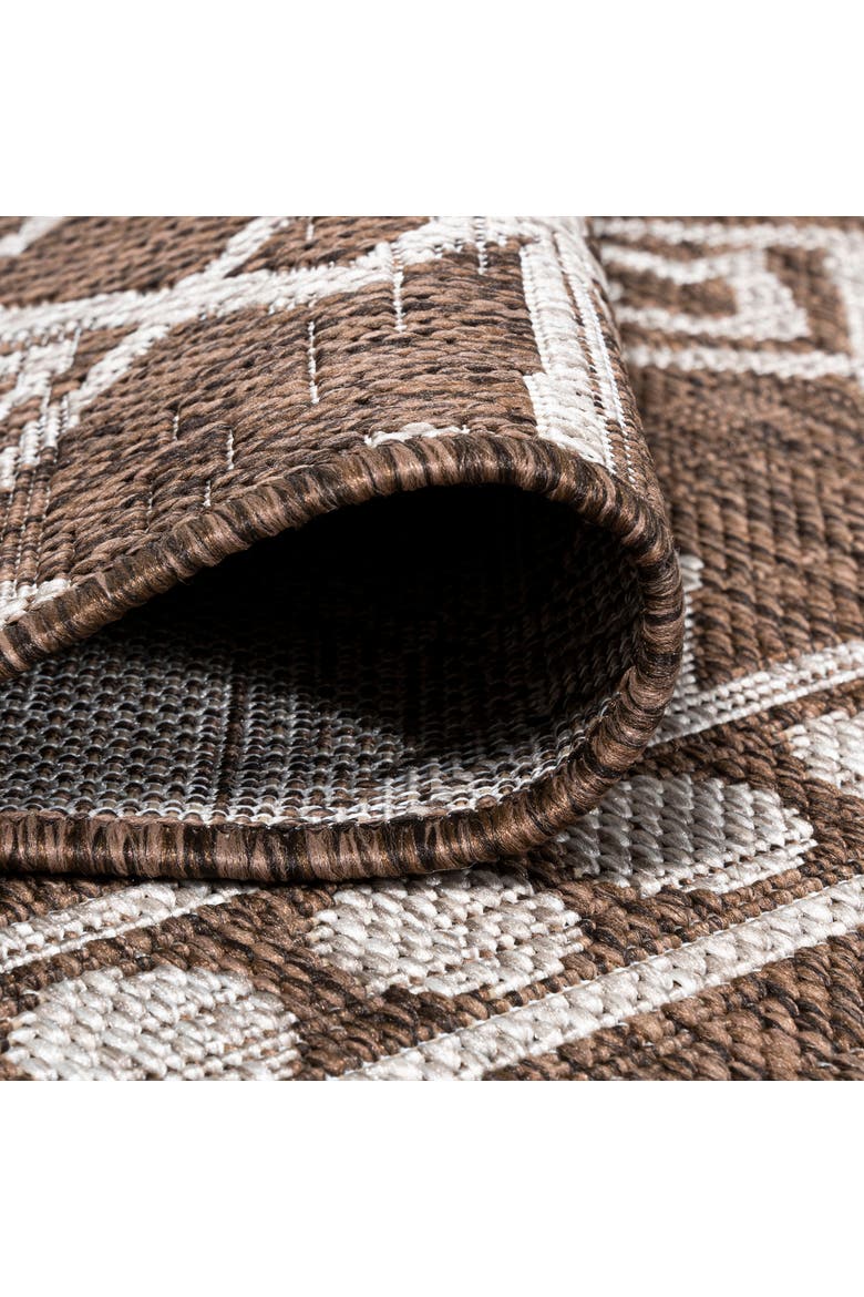 Kafel  Bohemian Indoor/Outdoor Area Rug, Alternate, color, Brown/Beige