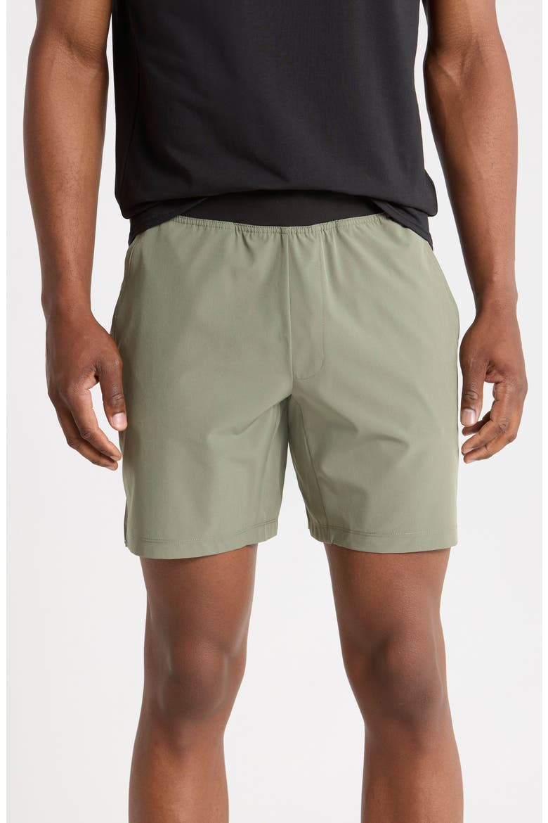 Lightstreme Torque Performance Shorts, Main, color, MOUNTAIN SAGE/ BLACK