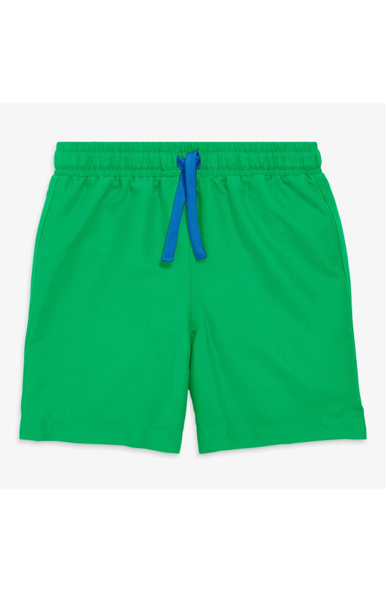 Primary Kids Swim Trunk, Alternate, color, Green Apple